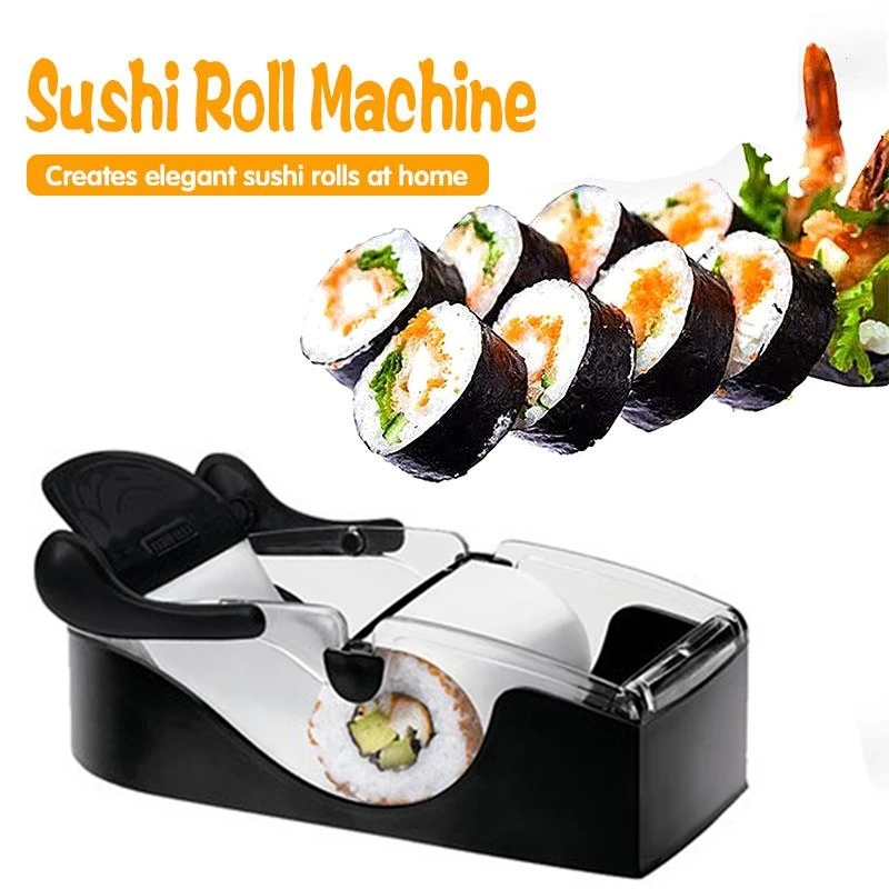 

Creative Magic Sushi Roll Maker Portable Rice Sushi Roller Mold Perfect Easy Sushi Making Machine Kitchen Gadget