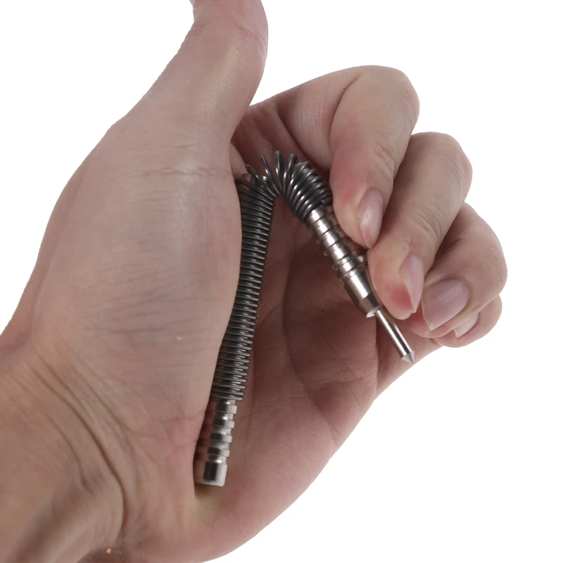 Spring Tool Hammerless Center Punch Metal Woodwork Drill Bit Tools for Home Decoration Work Spring Loaded Marking
Spring Tool Hammerless Center Punch Metal Woodwork Drill Bit Tools for Home Decoration Work Spring Loaded Marking