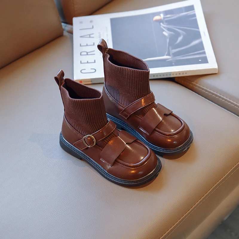 Girl Kids Boots Microfiber Leather Ankle Boots for Kids Fashion Breathable Waterproof Princess Shoe Chelsea Boots Free Shipping
Girl Kids Boots Microfiber Leather Ankle Boots for Kids Fashion Breathable Waterproof Princess Shoe Chelsea Boots Free Shipping