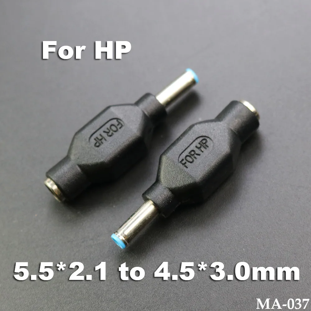 

1Pcs 1PC Power Adapter DC Source Power Plug 4.5x3.0 Male to 5.5*2.1 Female For HP Ultrabook Laptop