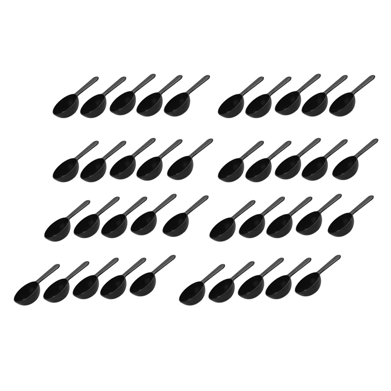 40 шт. мерные ложки для кофе, Пластиковые мерные столовые ложки для кофе, чая и молока, ложки для порошка (7 г/0,25 унций/черный) 
40 шт. мерные ложки для кофе, Пластиковые мерные столовые ложки для кофе, чая и молока, ложки для порошка (7 г/0,25 унций/черный)