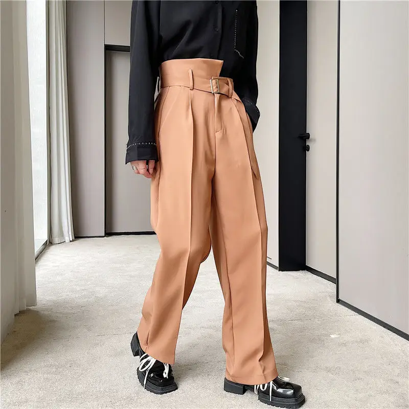 ZCSMLL Men's Classic Pants Korean Style Autumn 2021 New Irregular Design Waist Loose Wide Leg Luxury Male's Black Trousers
ZCSMLL Men's Classic Pants Korean Style Autumn 2021 New Irregular Design Waist Loose Wide Leg Luxury Male's Black Trousers