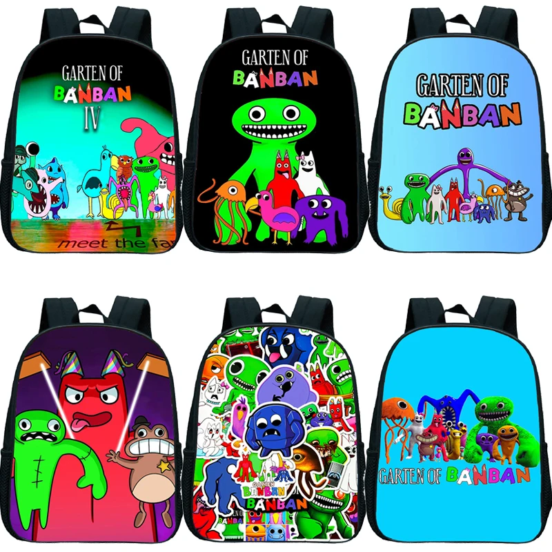 3D Game Garten Of Banban Backpacks Waterproof Kindergarten Bookbag Toddler Kids Backpack Boys Girls School Bag Cartoon Knapsack
3D Game Garten Of Banban Backpacks Waterproof Kindergarten Bookbag Toddler Kids Backpack Boys Girls School Bag Cartoon Knapsack