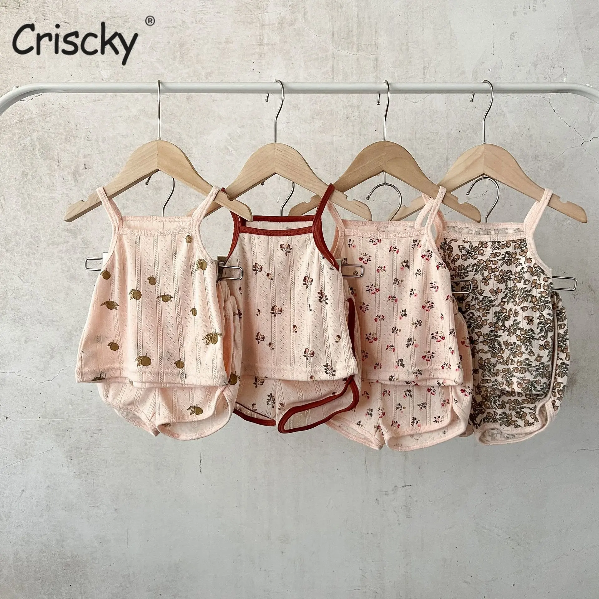 Baby Sleepwear Set for Girls Spring Summer Sleeveless Print Shirt+Shorts Kids Newborn Baby Children Home Wear Clothing
Baby Sleepwear Set for Girls Spring Summer Sleeveless Print Shirt+Shorts Kids Newborn Baby Children Home Wear Clothing