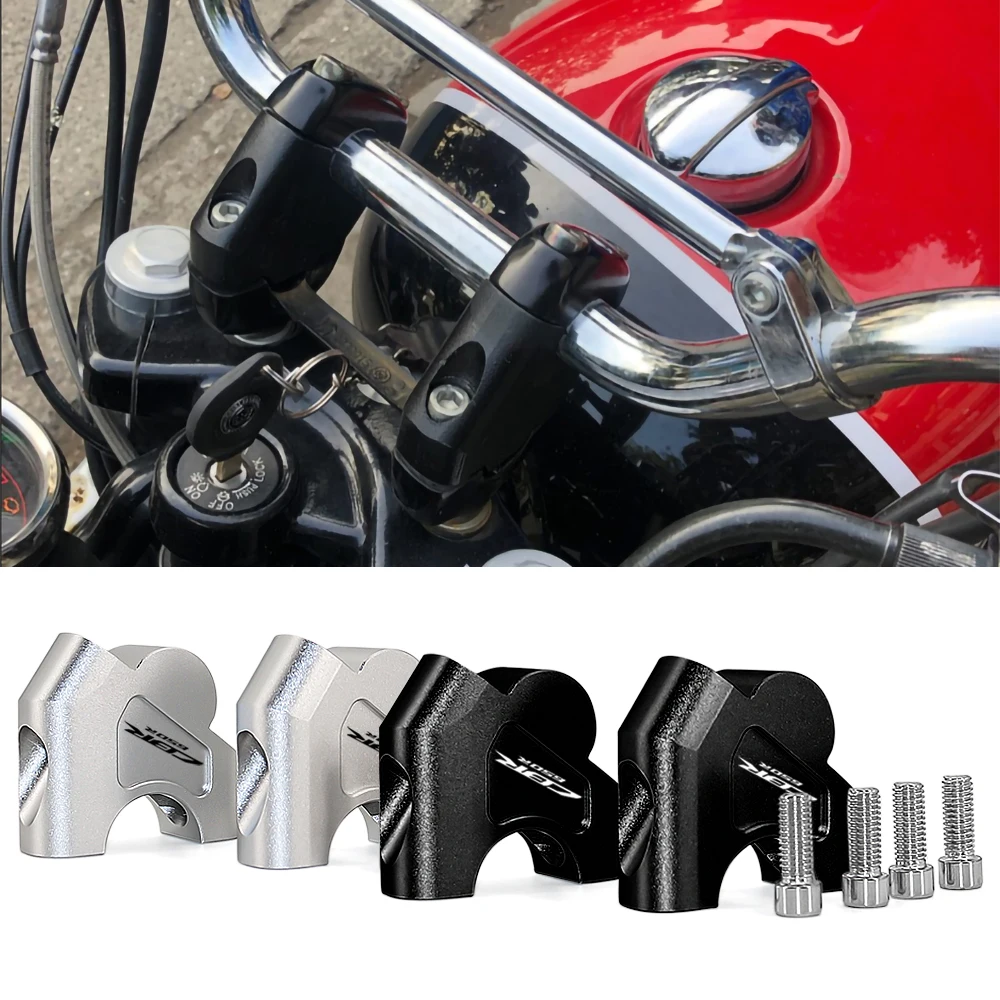 Motorcycle Handlebar Riser Bar Mount Handle Clamp 28mm 1 1/8" For Honda CB650R CBR650R CB650F 2019 2020 CB650 Extend Adapter 
Motorcycle Handlebar Riser Bar Mount Handle Clamp 28mm 1 1/8" For Honda CB650R CBR650R CB650F 2019 2020 CB650 Extend Adapter