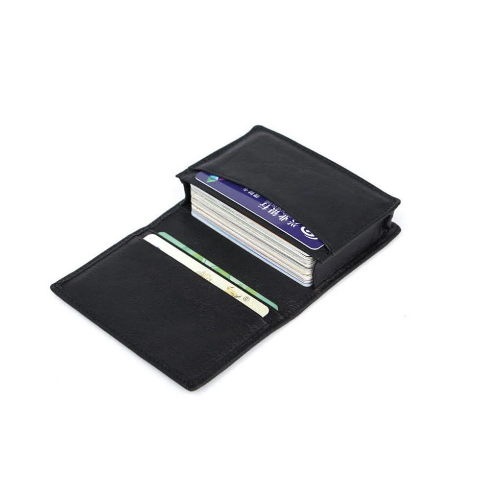 Luxury Black Genuine Leather Card Holder Men Women ID Credit Bank Card Business Pocket Thin Wallet Case Money Pouch High Quality
Luxury Black Genuine Leather Card Holder Men Women ID Credit Bank Card Business Pocket Thin Wallet Case Money Pouch High Quality