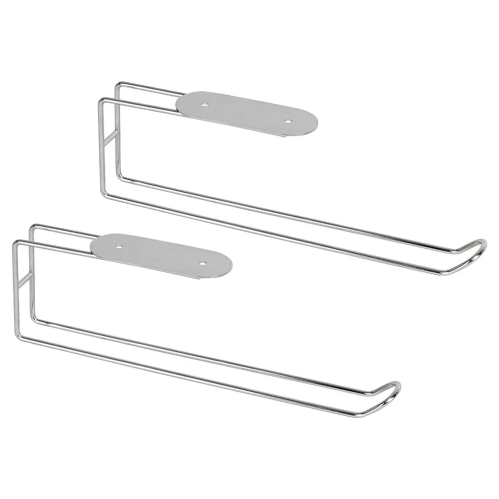 2pcs Kitchen Paper Towel Holder Wall Mount Paper Towel Rack Metal Roll Paper Rack
2pcs Kitchen Paper Towel Holder Wall Mount Paper Towel Rack Metal Roll Paper Rack