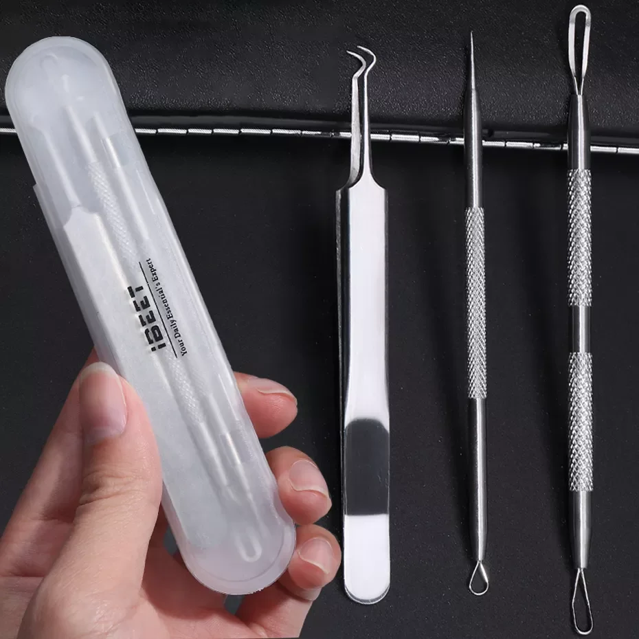 Set Silver Blackhead Comedone Remover Needles For Squeezing Acne Pimple Blemish Extractor Face Skin Care Beauty Tools JIMP01
Set Silver Blackhead Comedone Remover Needles For Squeezing Acne Pimple Blemish Extractor Face Skin Care Beauty Tools JIMP01