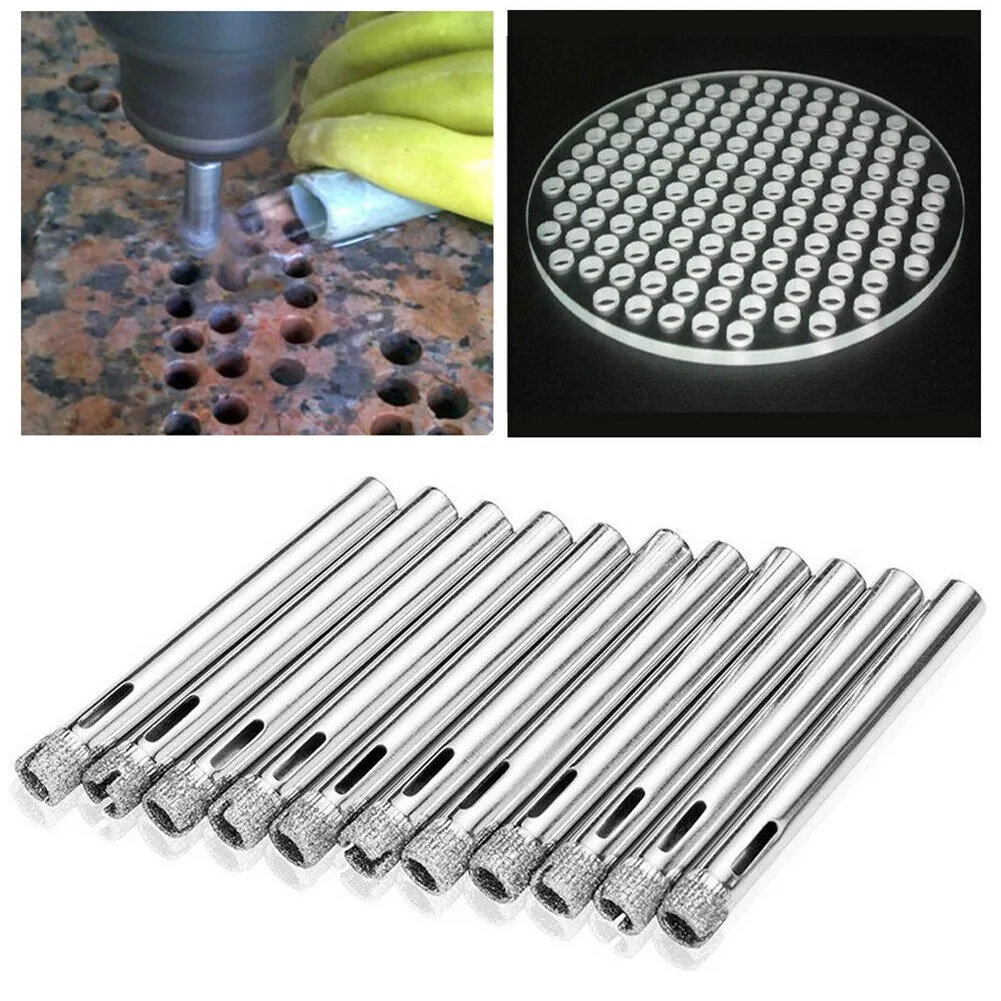 Drill Bits Diamond Drill Bit Workshop Equipment Accessories Replacement Tool 12Pcs 6mm Bit Cutter Diamond Drill
Drill Bits Diamond Drill Bit Workshop Equipment Accessories Replacement Tool 12Pcs 6mm Bit Cutter Diamond Drill