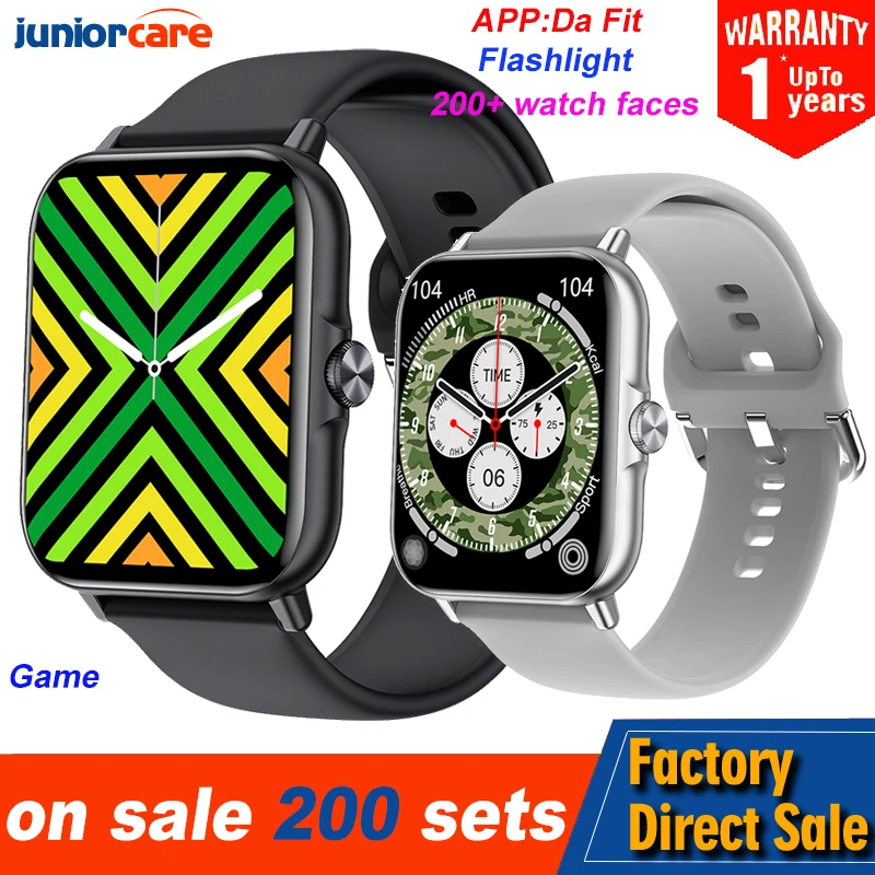 Original A01 Smart Watch Men Game Flashlight Wireless Charger Bluetooth Music IP68 Waterproof Heart Rate Blood Oxygen Smartwatch
Original A01 Smart Watch Men Game Flashlight Wireless Charger Bluetooth Music IP68 Waterproof Heart Rate Blood Oxygen Smartwatch