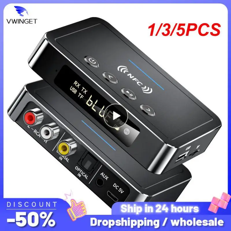 1/3/5 шт. приемник-передатчик BT5.0 FM стерео AUX 3,5 мм разъем RCA оптический беспроводной громкой связи
1/3/5 шт. приемник-передатчик BT5.0 FM стерео AUX 3,5 мм разъем RCA оптический беспроводной громкой связи