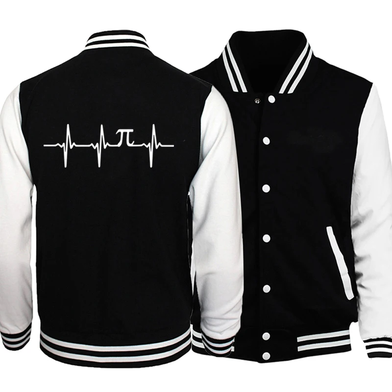 ECG pi Baseball Jacket Coat Black White Slim Fit University Varsity Jackets Coats Autumn Uuniform Motorcycle Bomber Fleece retro
ECG pi Baseball Jacket Coat Black White Slim Fit University Varsity Jackets Coats Autumn Uuniform Motorcycle Bomber Fleece retro