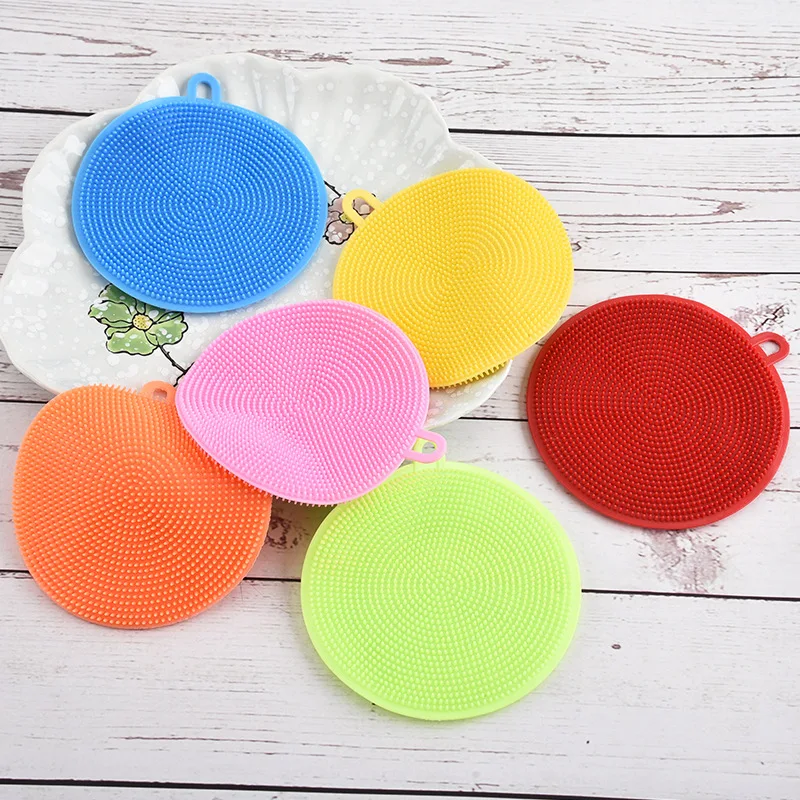 6Pcs Silicone Cleaning Brushes Soft Silicone Scouring Pad Washing Sponge Dish Bowl Pot Cleaner Washing Tool Kitchen Accessories
6Pcs Silicone Cleaning Brushes Soft Silicone Scouring Pad Washing Sponge Dish Bowl Pot Cleaner Washing Tool Kitchen Accessories