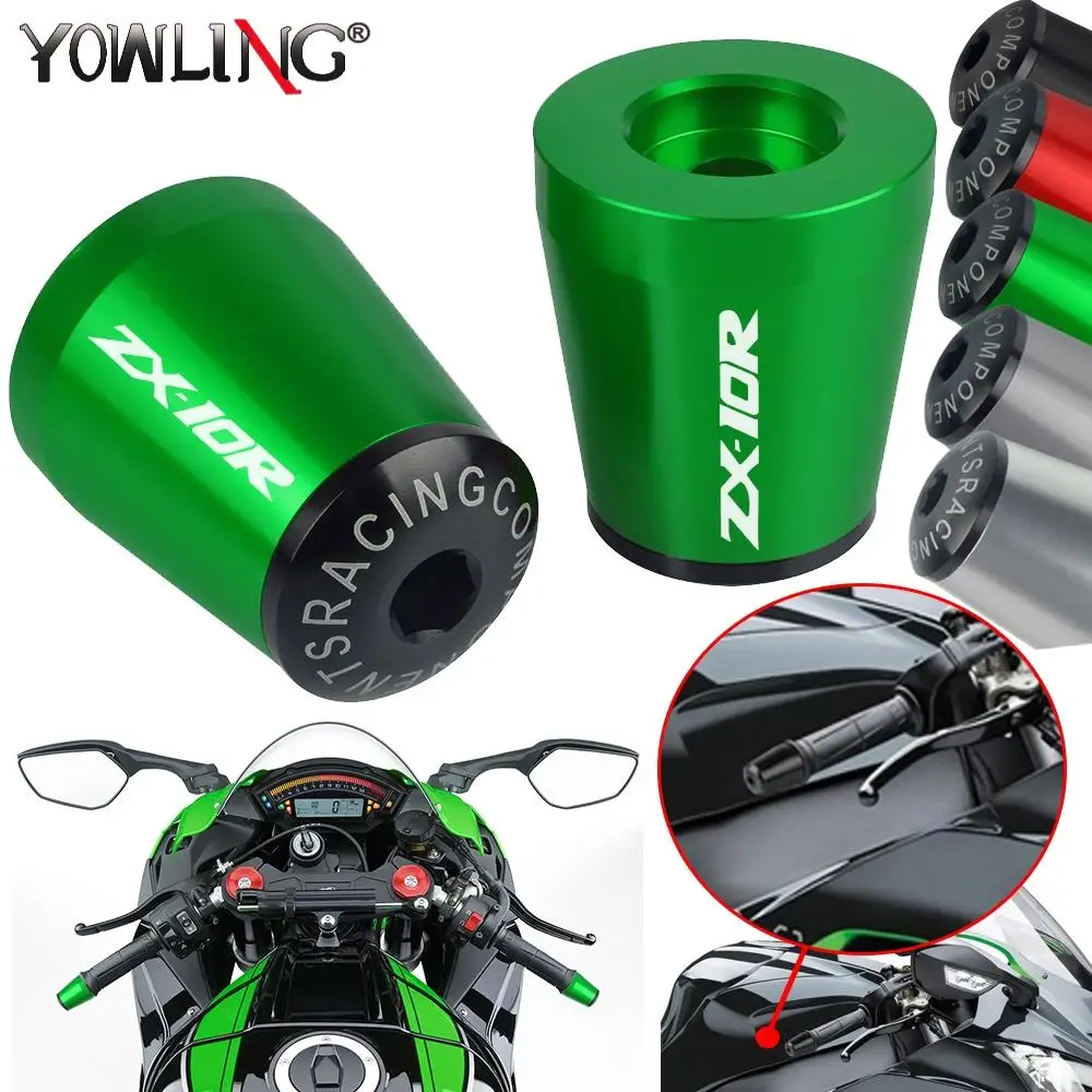 For Kawasaki ZX-10R ZX10R ZX 10R SE Performance 2018 2019 2020 2021 Motorcycle 7/8" 22MM Handlebar Hand Grips Hand Bar Ends Cap 
For Kawasaki ZX-10R ZX10R ZX 10R SE Performance 2018 2019 2020 2021 Motorcycle 7/8" 22MM Handlebar Hand Grips Hand Bar Ends Cap