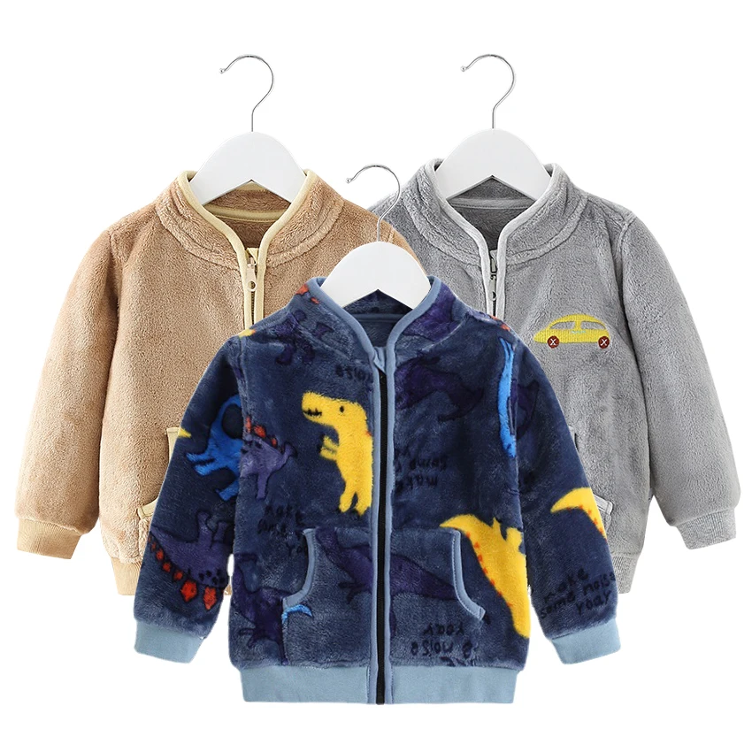 Casual Fashion Boys' Fleece Coat Children's Stand Collar Zipper Shirt Fashion Street Children's Thickened Cardigan 1T 6T Unisex
Casual Fashion Boys' Fleece Coat Children's Stand Collar Zipper Shirt Fashion Street Children's Thickened Cardigan 1T 6T Unisex