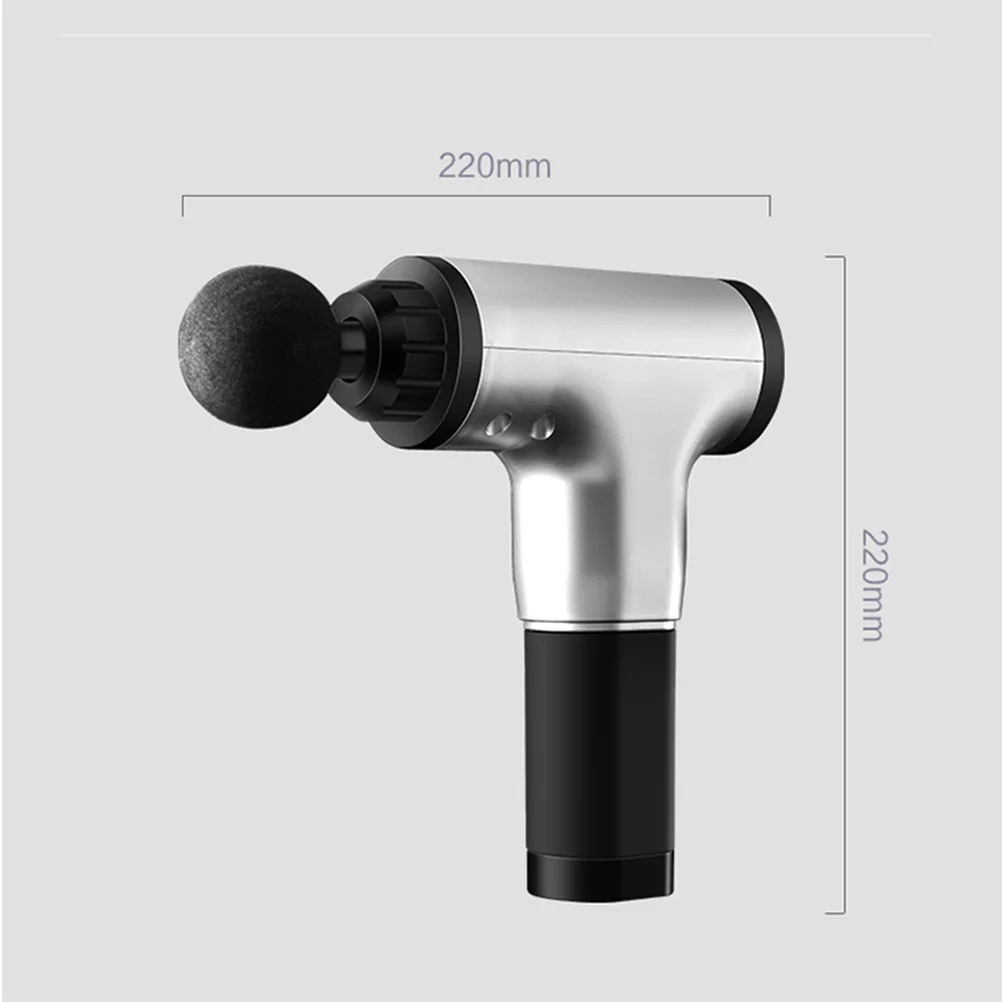 Rechargeable Fascia Massager Muscle Relaxation Massager Fitness Equipment with Original AU Plug Silver
Rechargeable Fascia Massager Muscle Relaxation Massager Fitness Equipment with Original AU Plug Silver