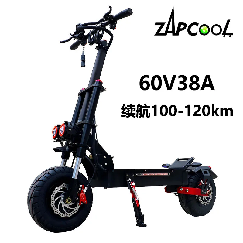 60V 8000W Electric Scooter 85km/h High Speed Electric Kick Scooter Dual Motor 60V 38AH Folding Electric Skate with Seat 120km
60V 8000W Electric Scooter 85km/h High Speed Electric Kick Scooter Dual Motor 60V 38AH Folding Electric Skate with Seat 120km