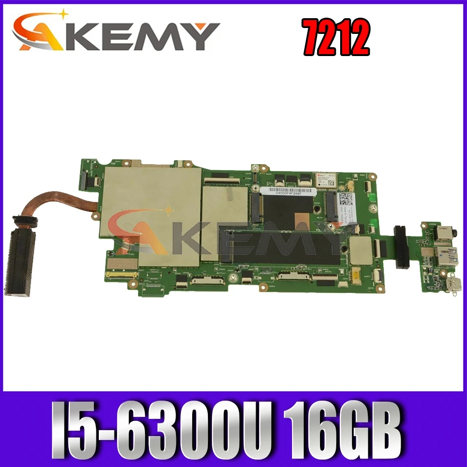 Абсолютно новая материнская плата Akemy для Dell Latitude 7212, I5-6300U 16GB, системная плата NHXT5 100% протестирована
Абсолютно новая материнская плата Akemy для Dell Latitude 7212, I5-6300U 16GB, системная плата NHXT5 100% протестирована