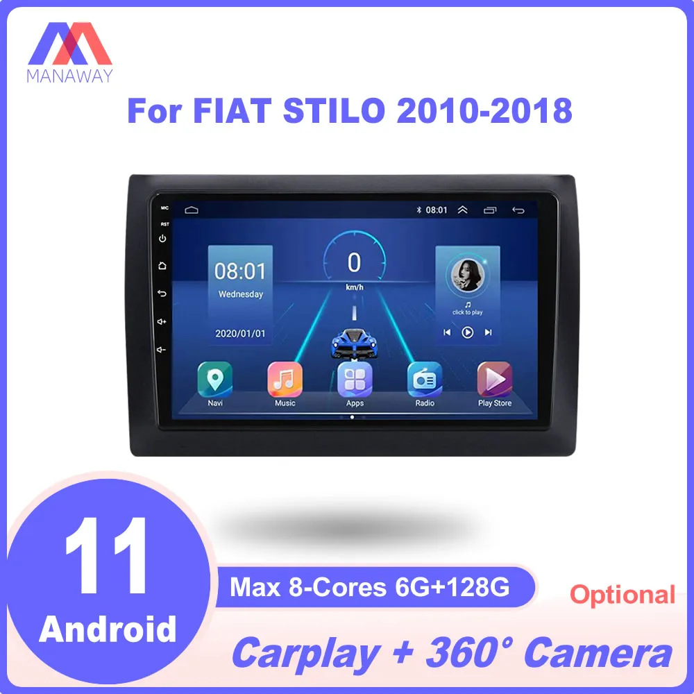 9‘’ Android Player For FIAT STILO 2010 DSP CarPlay Car Radio Stereo Multimedia Video MP5 Navigation GPS 2Din
9‘’ Android Player For FIAT STILO 2010 DSP CarPlay Car Radio Stereo Multimedia Video MP5 Navigation GPS 2Din
