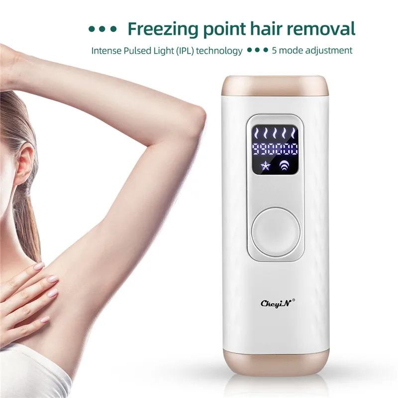 CkeyiN 990000 Times IPL Cooling Laser Hair Remover Epilator Women Men Painless Permanent Ipl Hair Removal Device Photoepilator45
CkeyiN 990000 Times IPL Cooling Laser Hair Remover Epilator Women Men Painless Permanent Ipl Hair Removal Device Photoepilator45