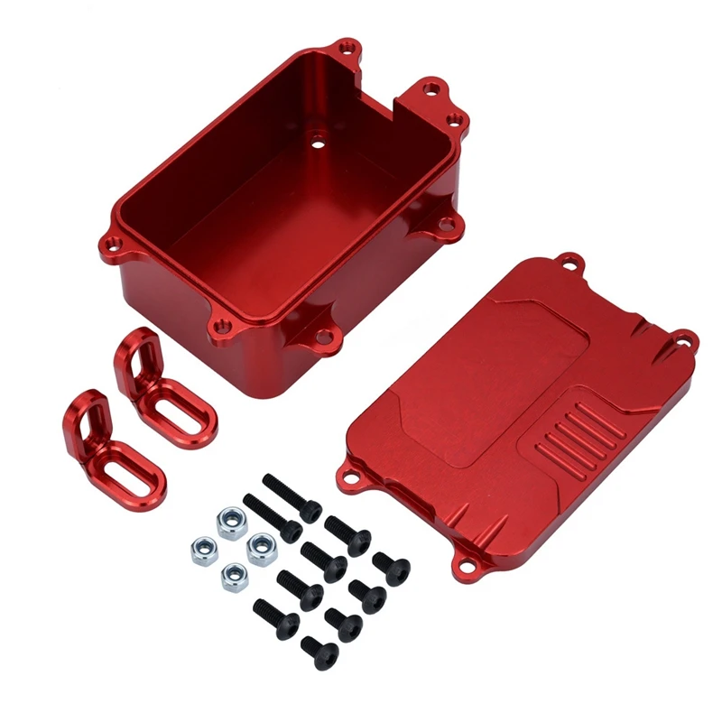 Metal Receiver Box ESC Box Upgrade Replacement Fit For SCX10 1/10 RC Tracked Vehicle Red
Metal Receiver Box ESC Box Upgrade Replacement Fit For SCX10 1/10 RC Tracked Vehicle Red