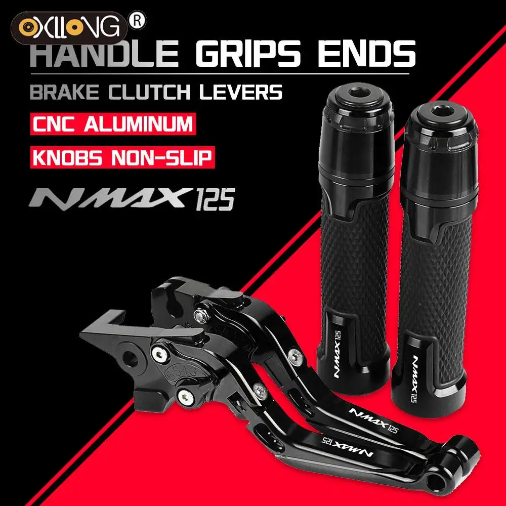 NMAX125 Motorcycle CNC Brake Clutch Levers Handlebar knobs Handle Hand Grip Ends FOR YAMAHA NMAX125 N-MAX 125 2015 2016 2017
NMAX125 Motorcycle CNC Brake Clutch Levers Handlebar knobs Handle Hand Grip Ends FOR YAMAHA NMAX125 N-MAX 125 2015 2016 2017
