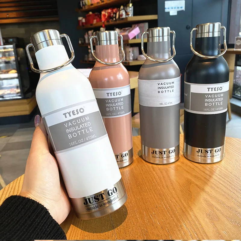 Double Wall 304 Stainless Steel Thermos Water Bottle Vacuum Flasks Coffee Cup Portable Sport Vacuum Thermo Large Capacity 473ml
Double Wall 304 Stainless Steel Thermos Water Bottle Vacuum Flasks Coffee Cup Portable Sport Vacuum Thermo Large Capacity 473ml