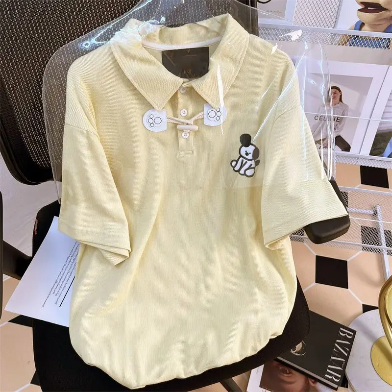 QWEEK Japanese Kawaii Women's Cotton T-shirts Oversized Harajuku Short Sleeve Cute Tops 2000s Y2k Aesthetic Preppy Anime Summer
QWEEK Japanese Kawaii Women's Cotton T-shirts Oversized Harajuku Short Sleeve Cute Tops 2000s Y2k Aesthetic Preppy Anime Summer