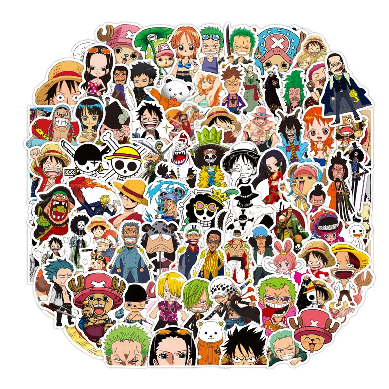 Cartoon Anime ONE PIECE Luffy Stickers Waterproof Skateboard Guitar Luggage Laptop Phone DIY Graffiti Sticker Kids Toys Gifts
Cartoon Anime ONE PIECE Luffy Stickers Waterproof Skateboard Guitar Luggage Laptop Phone DIY Graffiti Sticker Kids Toys Gifts