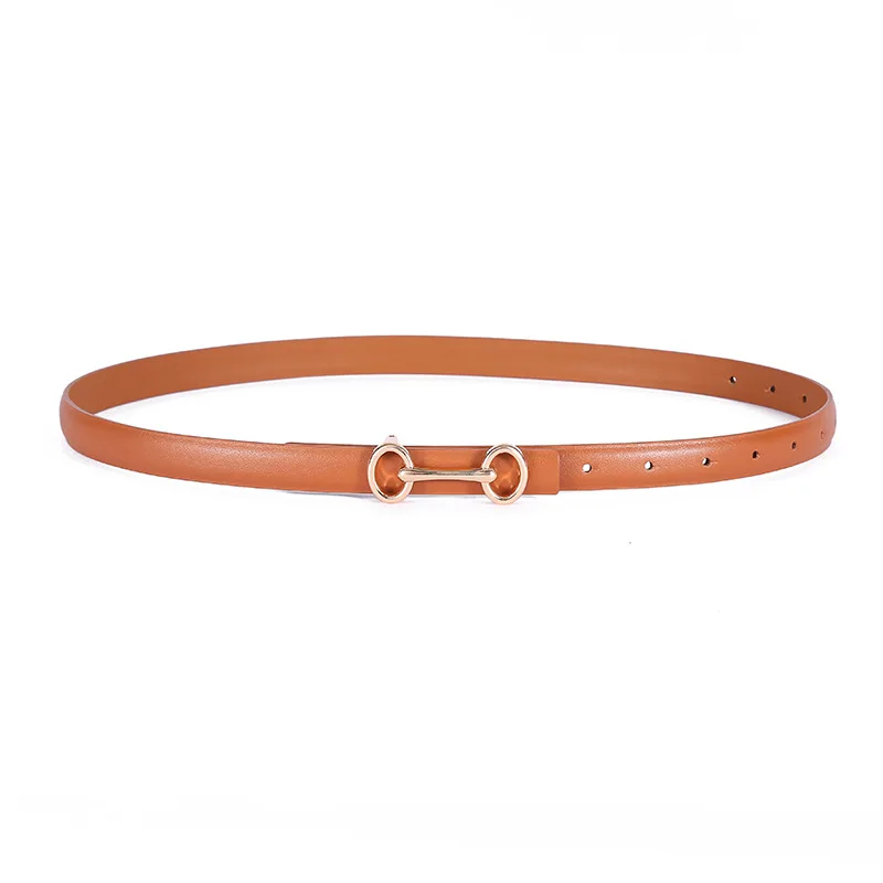 Luxury Top Layer Cowhide Thin Belt for Women's Retro Small Gold Buckle Decoration Jeans Skirt Belt Trendy Designer Style
Luxury Top Layer Cowhide Thin Belt for Women's Retro Small Gold Buckle Decoration Jeans Skirt Belt Trendy Designer Style