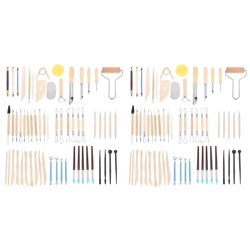 122PCS Ceramic Clay Tools Set Polymer Clay Tools Pottery Tools Set Wooden Pottery Sculpting Clay Cleaning Tool Set
122PCS Ceramic Clay Tools Set Polymer Clay Tools Pottery Tools Set Wooden Pottery Sculpting Clay Cleaning Tool Set