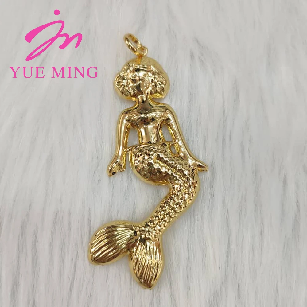 Mermaid Pendant Necklace for Women Unisex 18k Gold Color Cross Bear Key Animal Charm Chain Jewelry 60cm Chain Daily Wear
Mermaid Pendant Necklace for Women Unisex 18k Gold Color Cross Bear Key Animal Charm Chain Jewelry 60cm Chain Daily Wear
