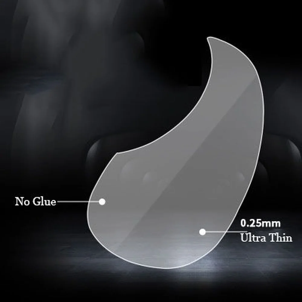 Professional Folk Acoustic Guitar Pickguard Ultra Thin No Glue Adsorption For 40" 41" Size Guitarra
Professional Folk Acoustic Guitar Pickguard Ultra Thin No Glue Adsorption For 40" 41" Size Guitarra