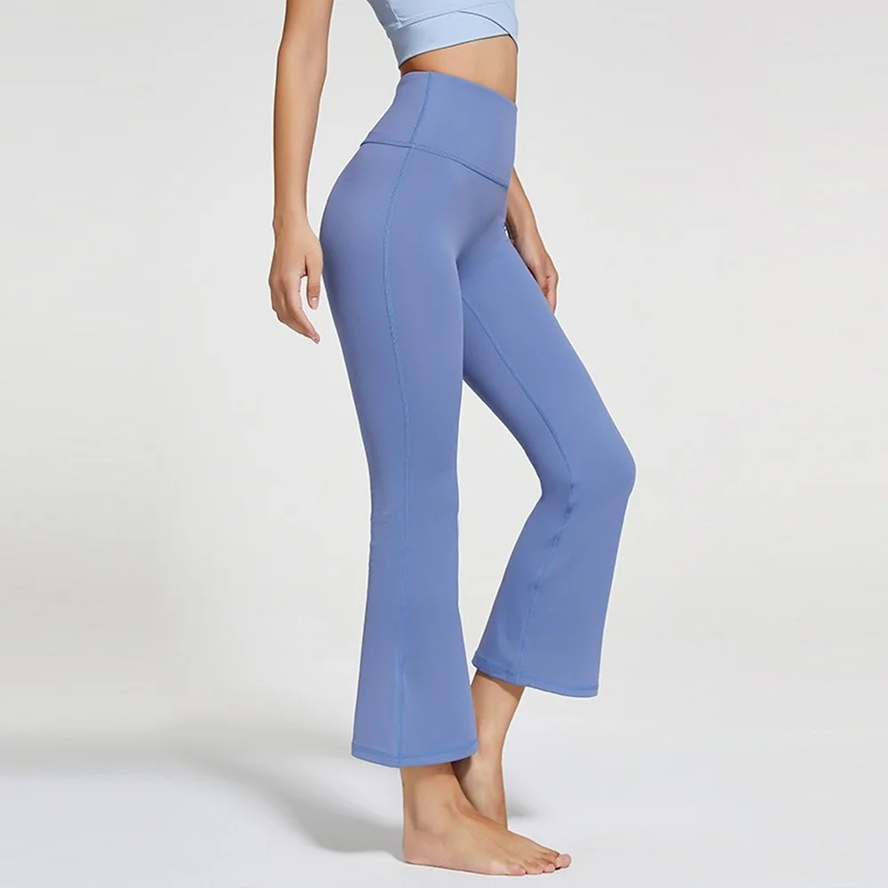Qeedns New High Waist No Front Seam Fitness Yoga Flare Pants Women No Camel Toe Nylon Dance Sport Wid Leg Pants Activewear
Qeedns New High Waist No Front Seam Fitness Yoga Flare Pants Women No Camel Toe Nylon Dance Sport Wid Leg Pants Activewear