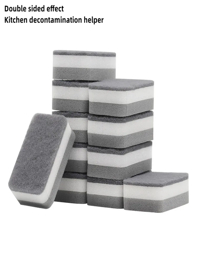 /5 шт., двусторонние губки для мытья посуды 
/5 шт., двусторонние губки для мытья посуды