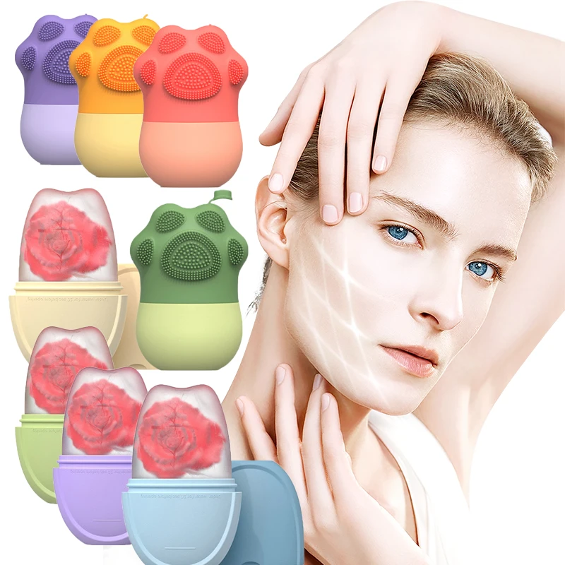 Silicone Ice Roller Massager Tool for Face Icing Rolling Trays Balls Skin Care Beauty Facial Lifting Reduce Acne Contouring mold
Silicone Ice Roller Massager Tool for Face Icing Rolling Trays Balls Skin Care Beauty Facial Lifting Reduce Acne Contouring mold