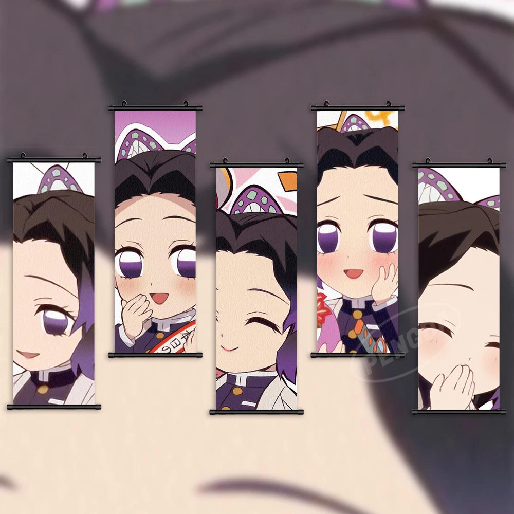 Home Decoration Anime Wall Demon Slayer Art Picture Scroll Hanging Painting Kochou Shinobu Printed Canvas Poster For Living Room
Home Decoration Anime Wall Demon Slayer Art Picture Scroll Hanging Painting Kochou Shinobu Printed Canvas Poster For Living Room