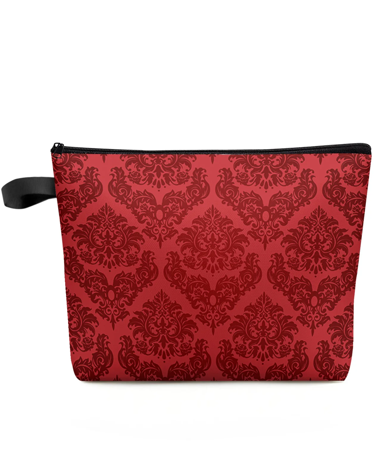 Red Baroque texture Large Capacity Travel Cosmetic Bag Portable Makeup Storage Pouch Women Waterproof Pencil Case
Red Baroque texture Large Capacity Travel Cosmetic Bag Portable Makeup Storage Pouch Women Waterproof Pencil Case