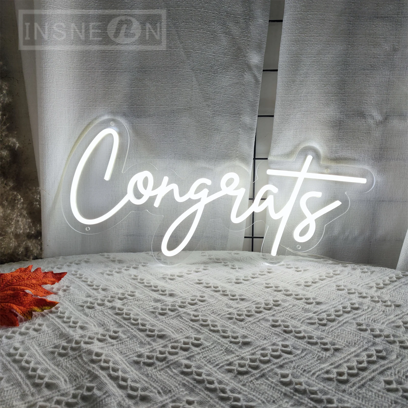 Congrats Neon Signs LED Neon Light Party Shop Wedding Neon Sign Room Wall Decoration Aesthetic Decor Boy Girl Gifts Night Lights
Congrats Neon Signs LED Neon Light Party Shop Wedding Neon Sign Room Wall Decoration Aesthetic Decor Boy Girl Gifts Night Lights