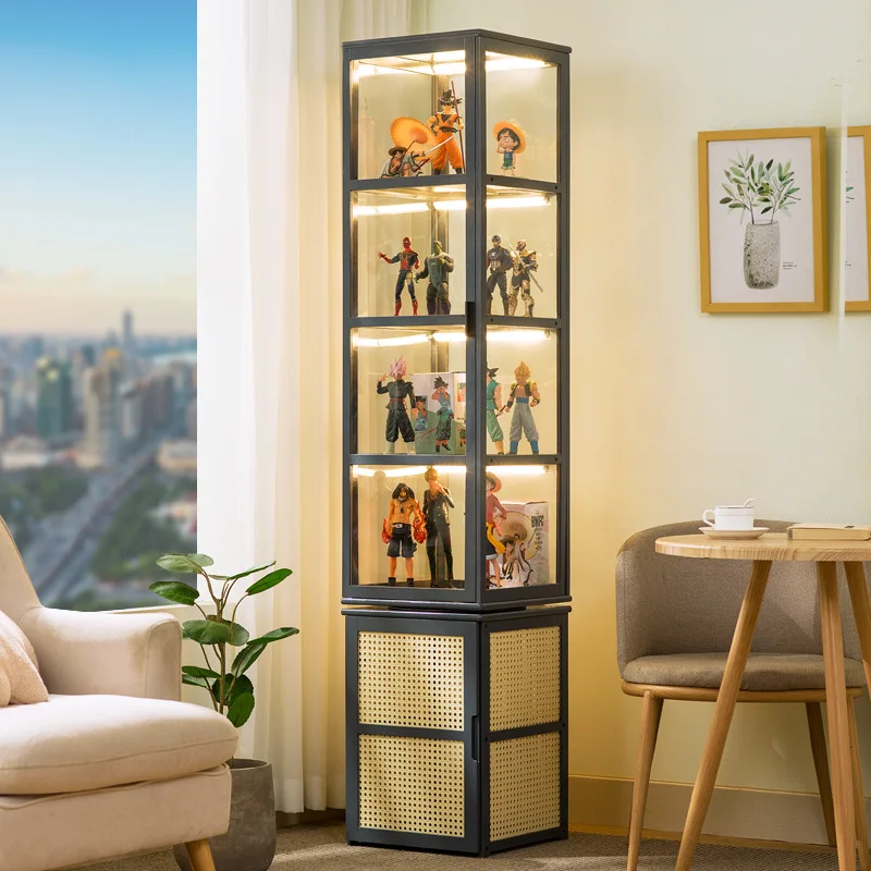 Rotating Hand-Made Display Cabinet Acrylic Model Toy Display Stand Showcase Non-Glass Cosmetics Household
Rotating Hand-Made Display Cabinet Acrylic Model Toy Display Stand Showcase Non-Glass Cosmetics Household