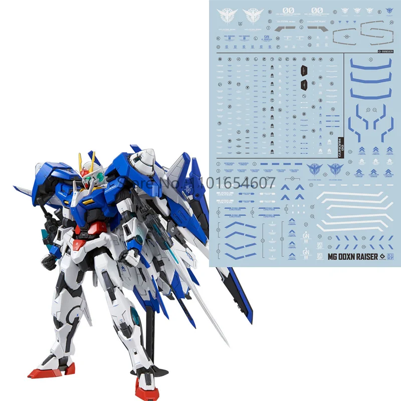 Стикеры с флуоресцентной водой Gunpla 00RXN 00R XN MG 1/100, литые аксессуары для расширения Gundam
Стикеры с флуоресцентной водой Gunpla 00RXN 00R XN MG 1/100, литые аксессуары для расширения Gundam