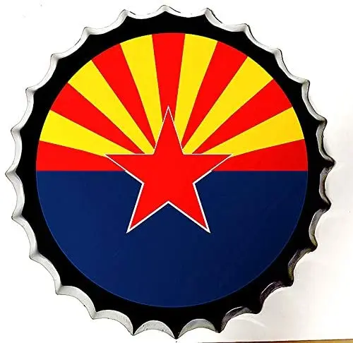 Retro Sign Banner Bottle Caps Retro Metal Tin Sign Diameter 13.8 Inches Handcrafts Home Decor Bar Plaque Lounge Man Cave Garage
Retro Sign Banner Bottle Caps Retro Metal Tin Sign Diameter 13.8 Inches Handcrafts Home Decor Bar Plaque Lounge Man Cave Garage