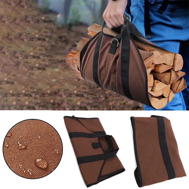 Outdoor Camping BBQ Party Storage Bag Firewood Transport Canvas Hand-held Wooden Carrier
Outdoor Camping BBQ Party Storage Bag Firewood Transport Canvas Hand-held Wooden Carrier