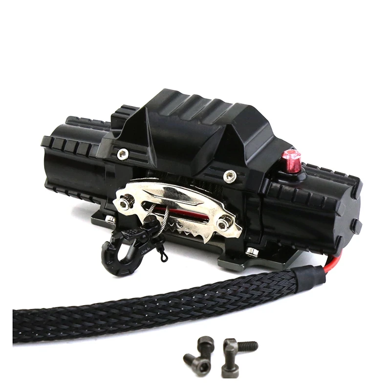 Black Remote Control Winch Set RC Metal Automatic Dual Motor Analog Winch Controller Receiver
Black Remote Control Winch Set RC Metal Automatic Dual Motor Analog Winch Controller Receiver