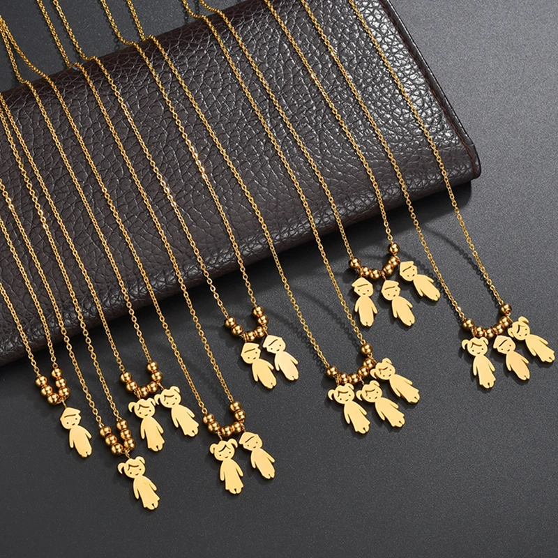 Customized Carton Girl Boy Names Necklace for Women Stainless Steel Jewelry Engrave Name Date for Kid Personalized Gift
Customized Carton Girl Boy Names Necklace for Women Stainless Steel Jewelry Engrave Name Date for Kid Personalized Gift