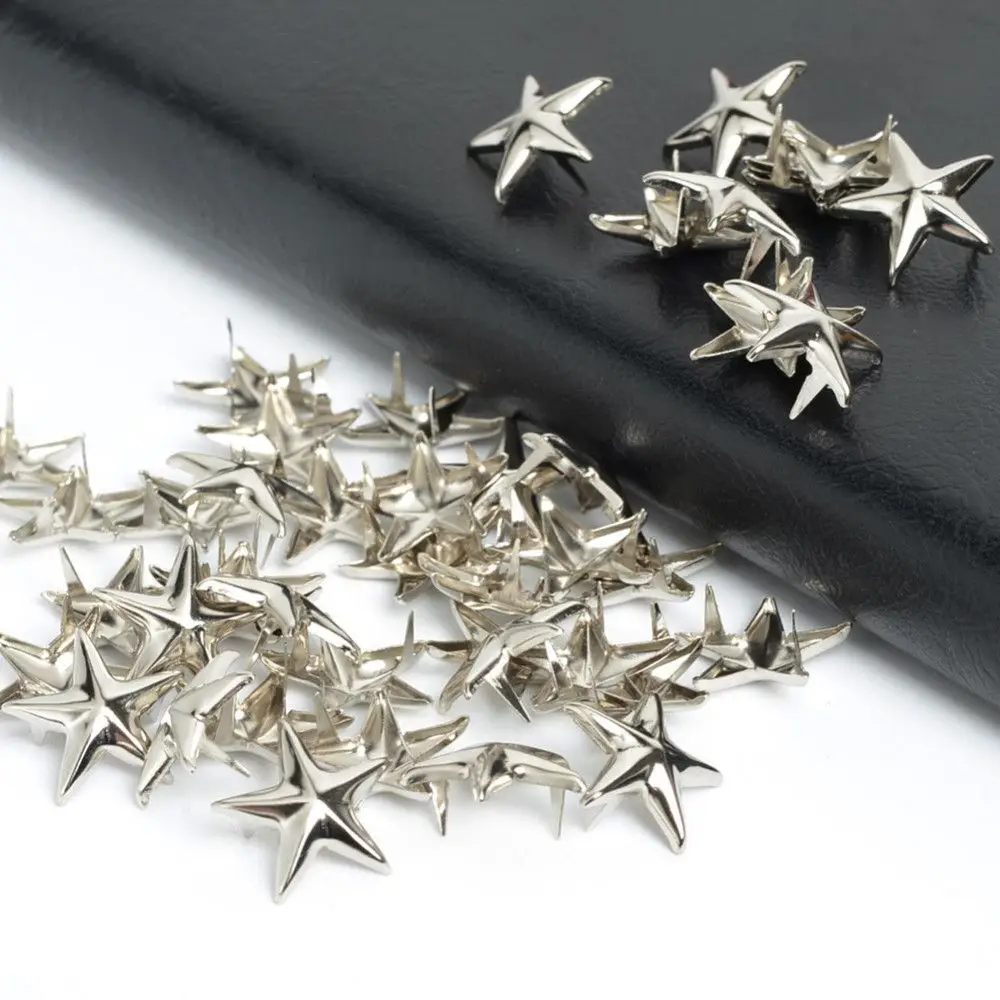 Creative 7/10/15 mm for Hat,Bag,Clothes Silver Metal Releasable Sewing Decor Garment Supplies DIY Studs Star Rivets
Creative 7/10/15 mm for Hat,Bag,Clothes Silver Metal Releasable Sewing Decor Garment Supplies DIY Studs Star Rivets