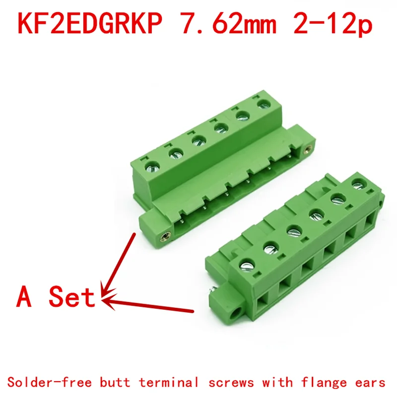 1 Set KF2EDGRKP 7.62mm 2P ~ 12P PCB CONNECTOR PLUG-IN TERMINAL BlOCK 2EDGKRP 7.62mm 2PIN ~ 12PIN GIC 2,5 STGF PHOENIX CONTACT
1 Set KF2EDGRKP 7.62mm 2P ~ 12P PCB CONNECTOR PLUG-IN TERMINAL BlOCK 2EDGKRP 7.62mm 2PIN ~ 12PIN GIC 2,5 STGF PHOENIX CONTACT