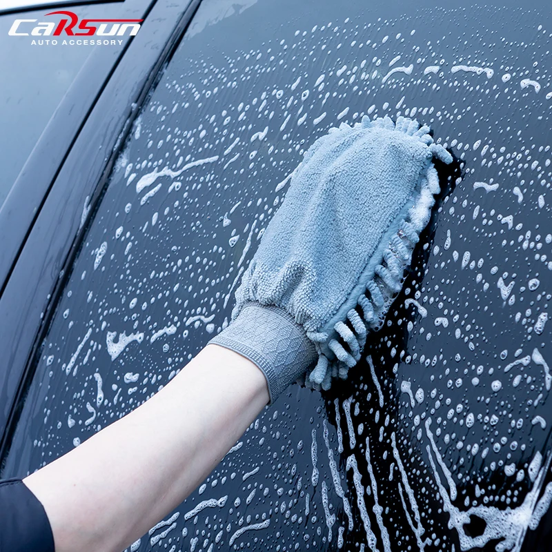 CARSUN 2/5/10PCS Car Wash Mitt Cleaning Tools One-sided Chenille Soft and Thick Microfiber Glove For Auto Detailing Sponge Clean
CARSUN 2/5/10PCS Car Wash Mitt Cleaning Tools One-sided Chenille Soft and Thick Microfiber Glove For Auto Detailing Sponge Clean