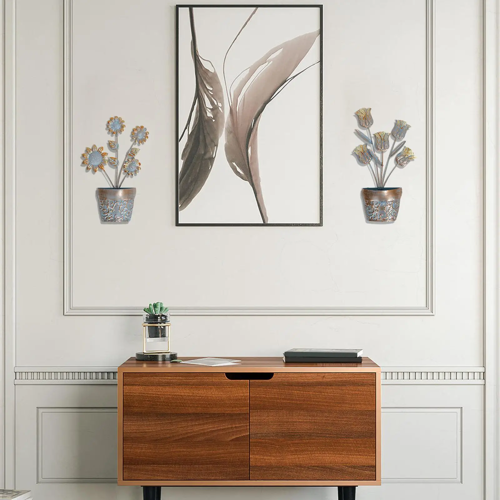 2 шт., металлические декоративные украшения для стен, коллекционные фигурки, цветочный горшок, скульптуры
2 шт., металлические декоративные украшения для стен, коллекционные фигурки, цветочный горшок, скульптуры