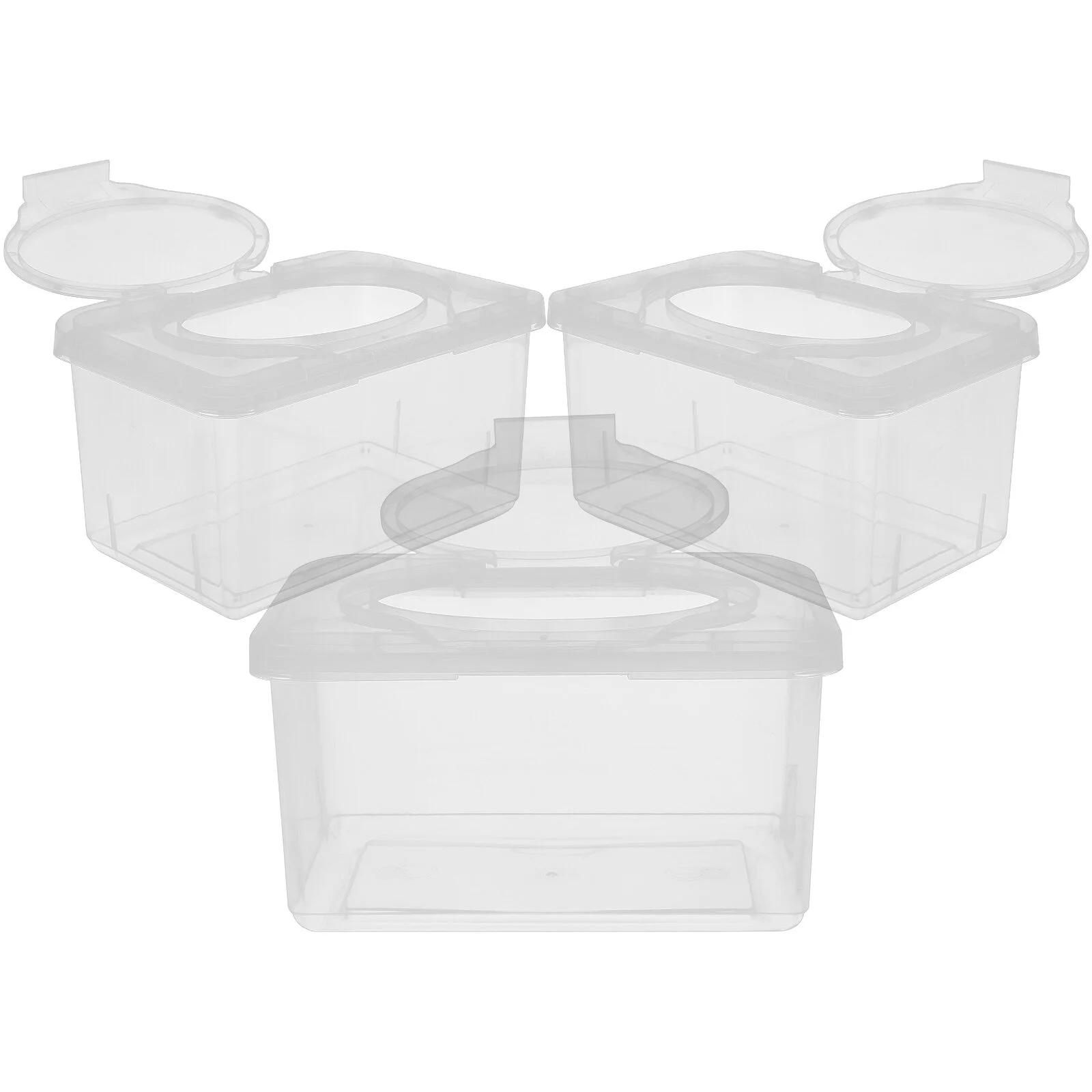 3 Pcs Baby Wipes Box Wet Tissue Holder Plastic Containers Lid Case Portable Dispensers Storage Compact Reusable Large Small
3 Pcs Baby Wipes Box Wet Tissue Holder Plastic Containers Lid Case Portable Dispensers Storage Compact Reusable Large Small